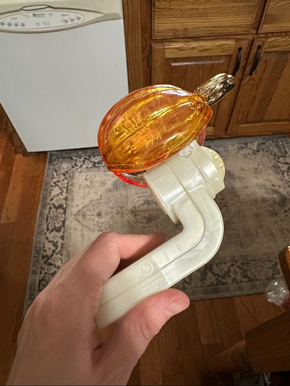 Bath and Body Works Pumpkin Wallflower Night Light - Iridescent Orange - Picture 5 of 5